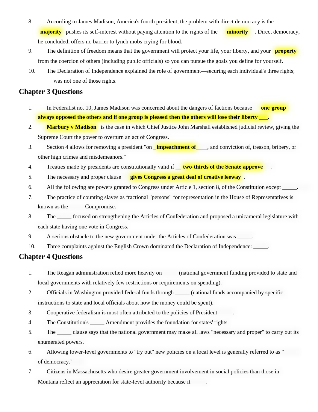 GOVT 2305 Federal Government Final Exam Review.docx_dy5ki0emxvu_page2