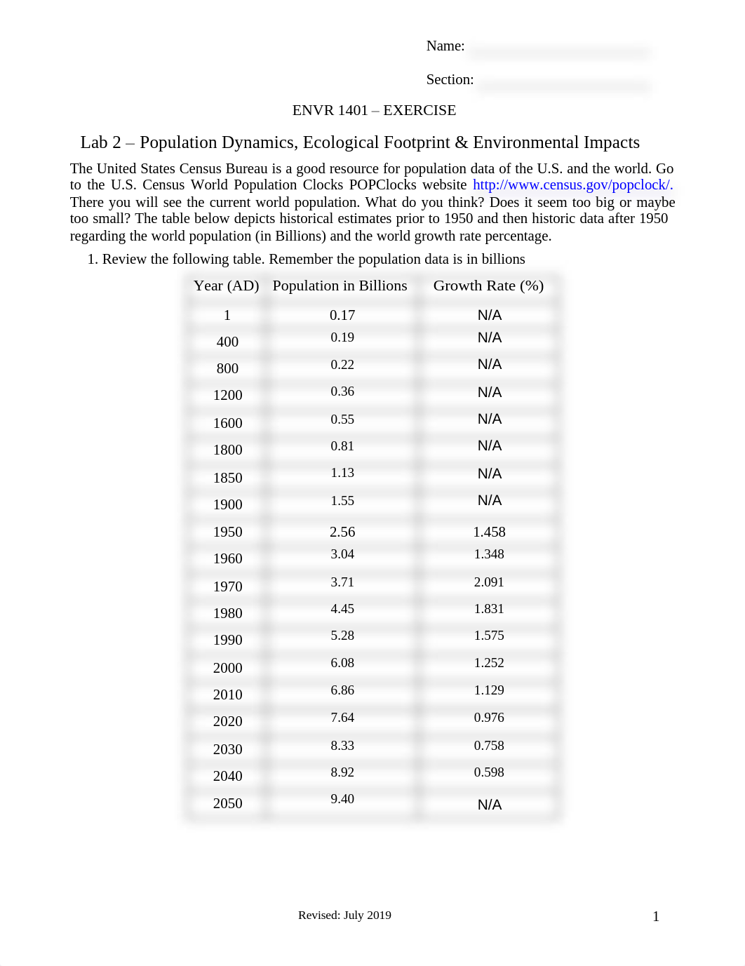 Lab 2 - Exercise - Population and Eco Footprint (In Class).pdf_dy5pehfkjbd_page1