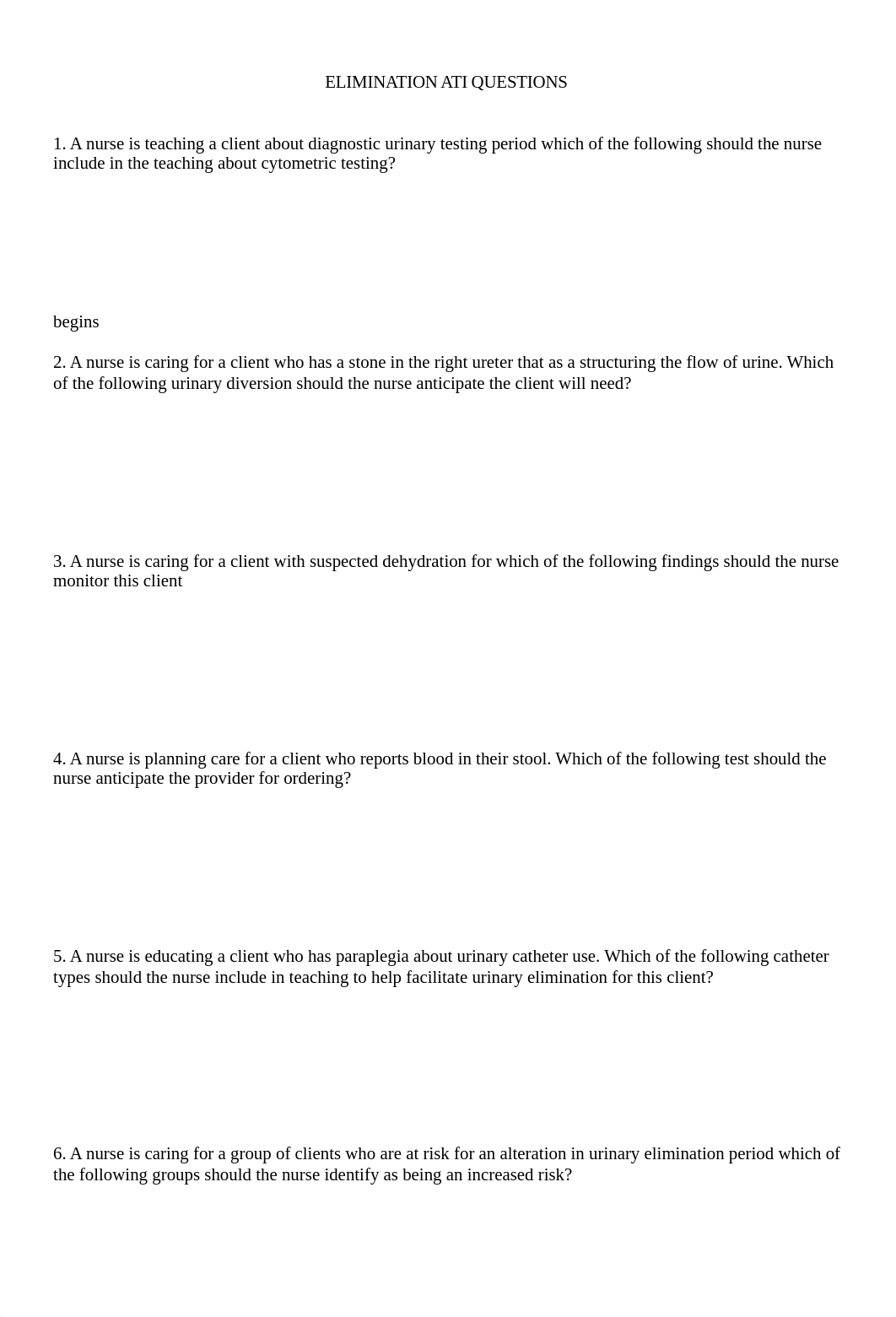 ELIMINATION ATI QUESTIONS.docx_dy6yq0n83lc_page1