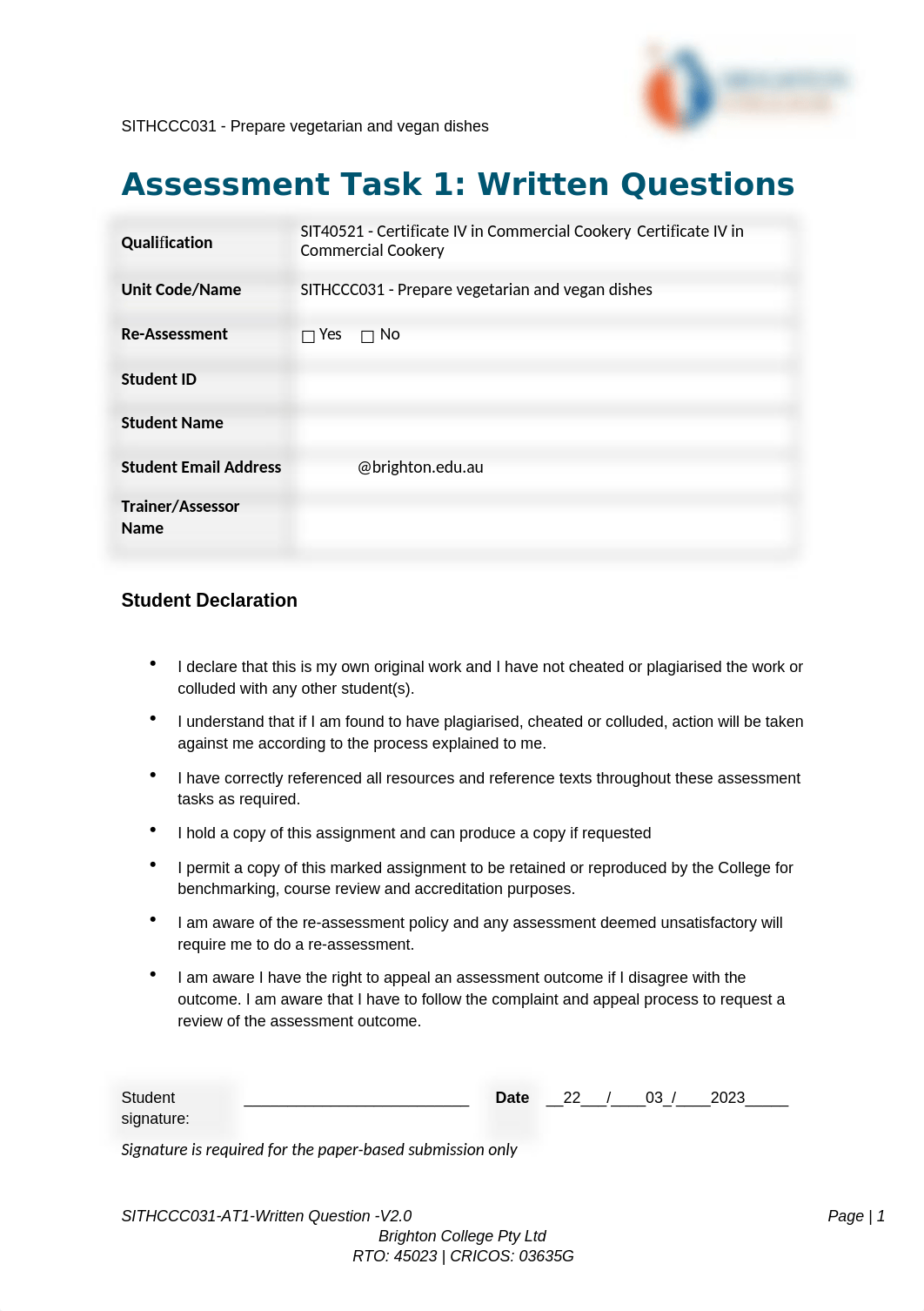 SITHCCC031 [YOUR NAME_ ID] AT1 Written Questions (1).docx_dy71nffq6s0_page1