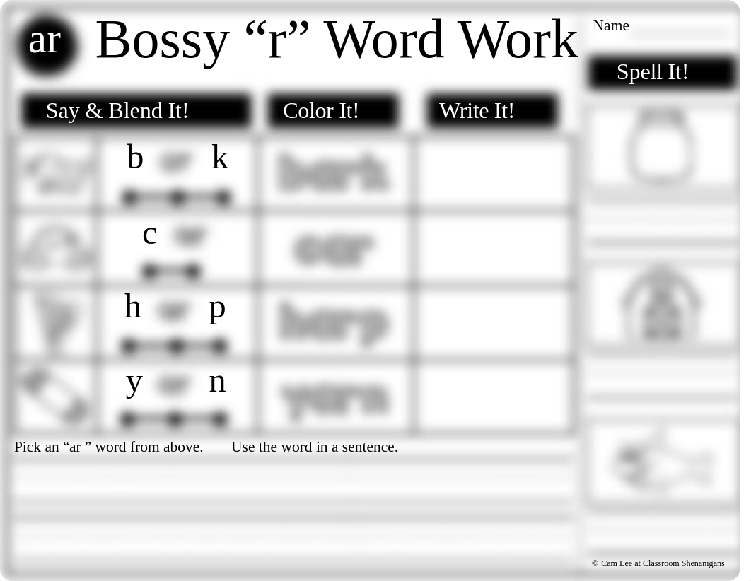 BossyrRControlledVowelPhonicsWorksheetsFREEBIE-1.pdf_dy72tesg98u_page4