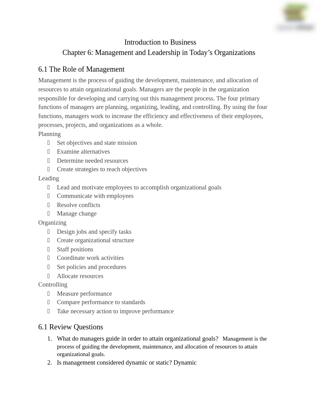 Introduction to Business Lecture Notes Ch 06.docx_dy79acpntqn_page1