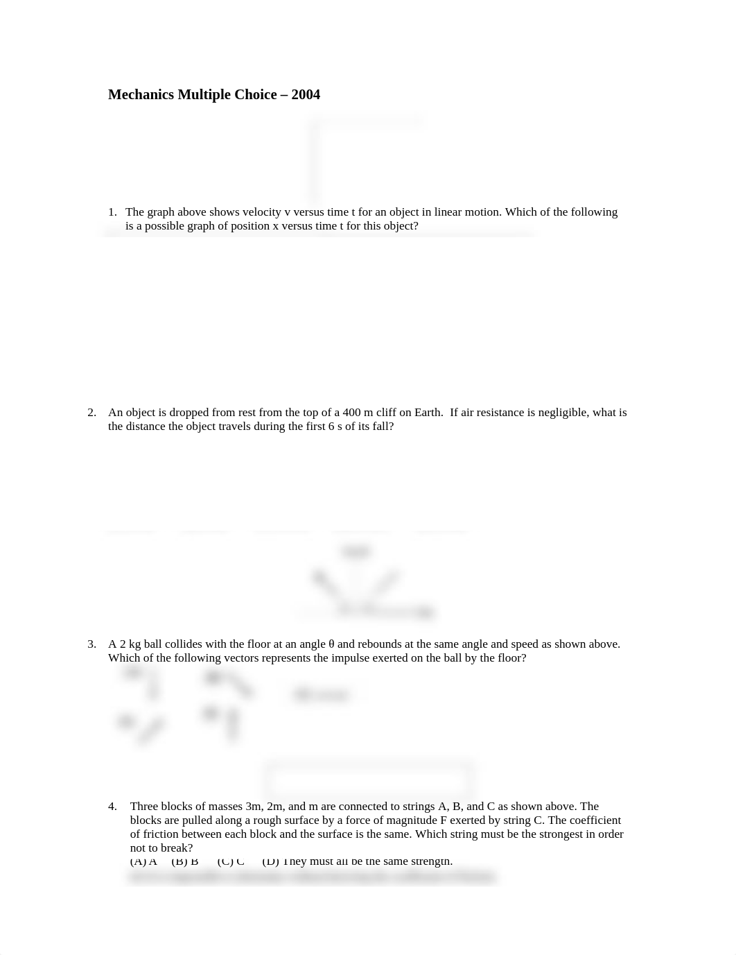 AP PHYSICS C MULTIPLE CHOICE 2004 + ANSWERS_dy7b5l3r0ng_page1