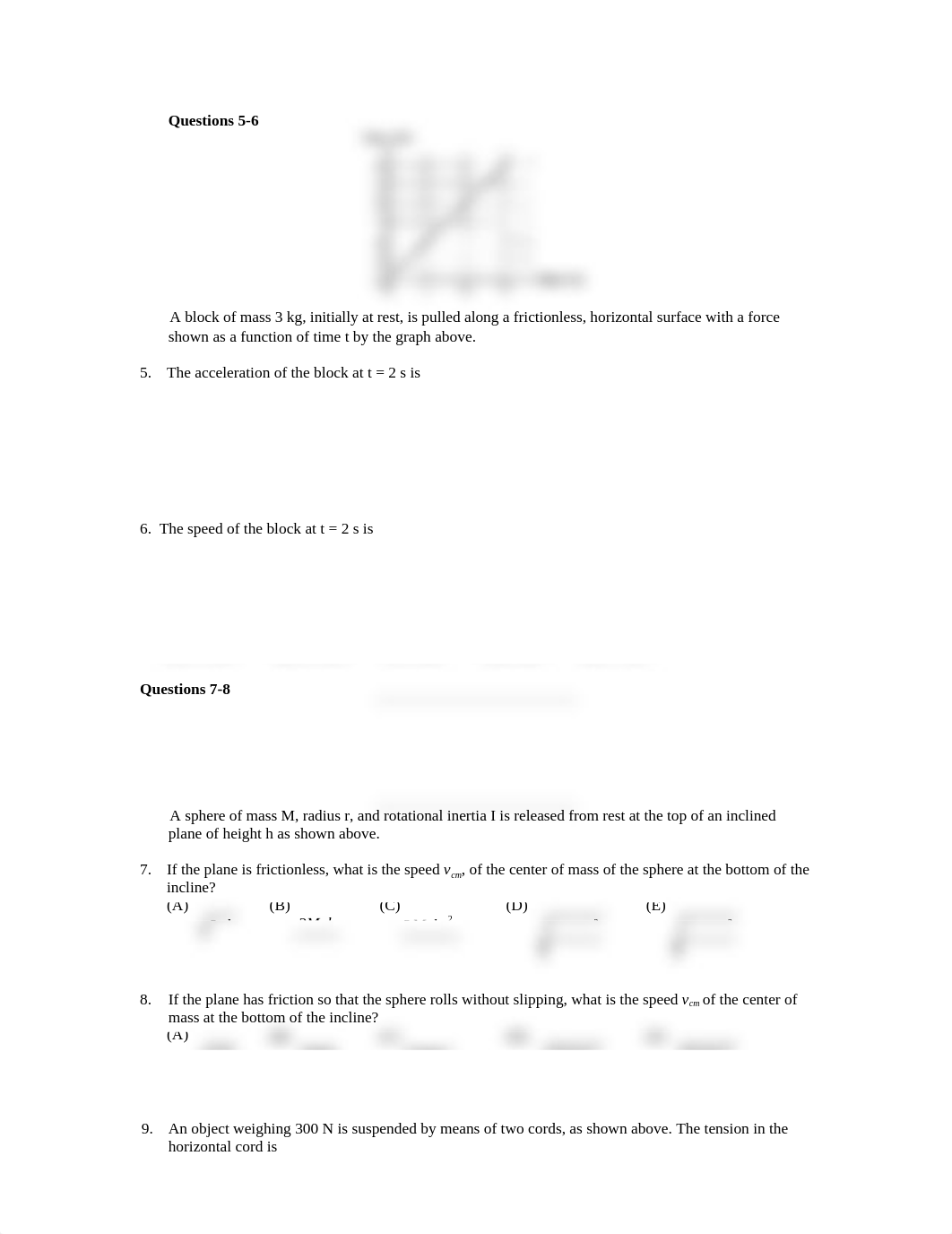 AP PHYSICS C MULTIPLE CHOICE 2004 + ANSWERS_dy7b5l3r0ng_page2