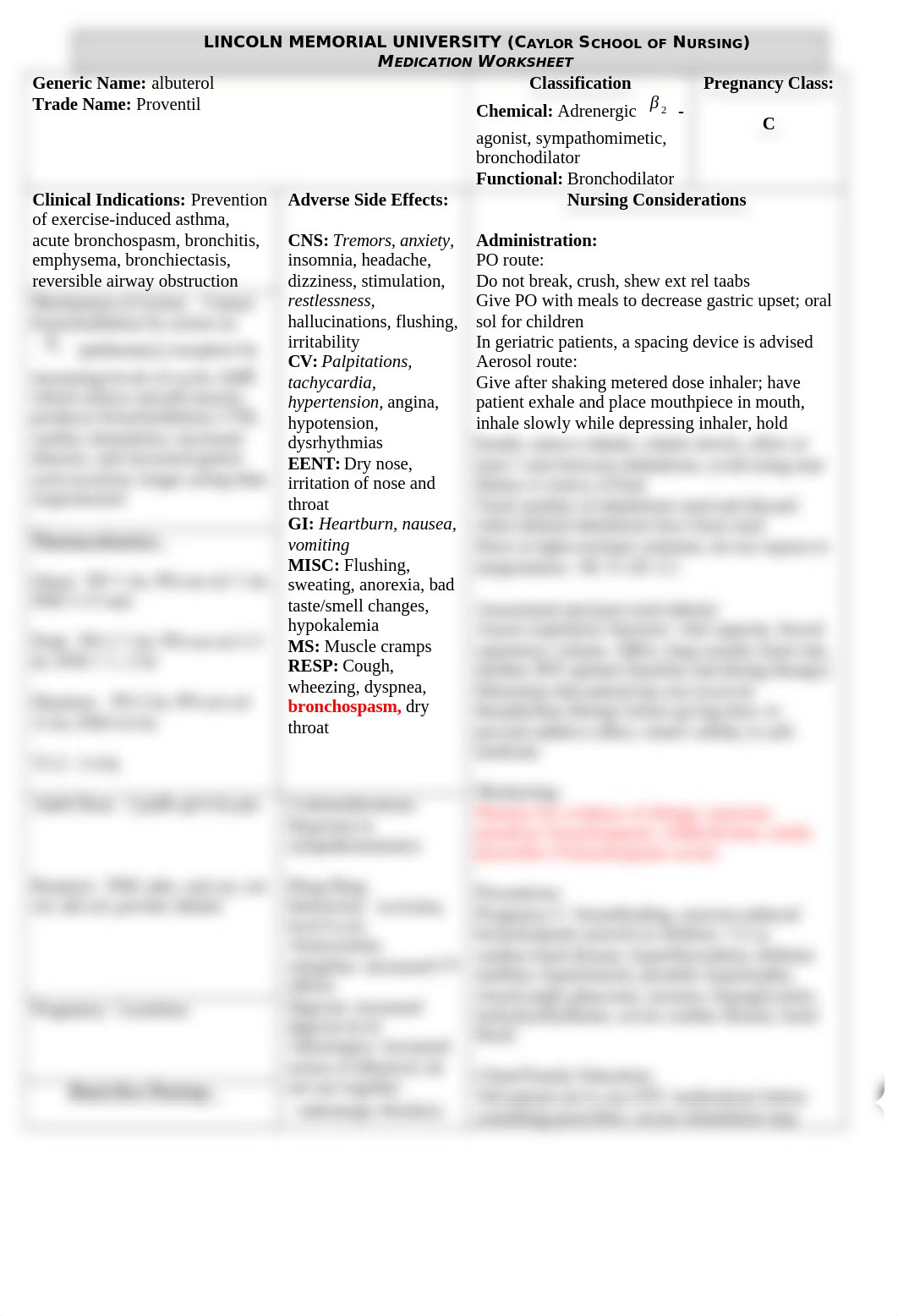 albuterol Med Sheet.docx_dy7of6kb0u8_page1