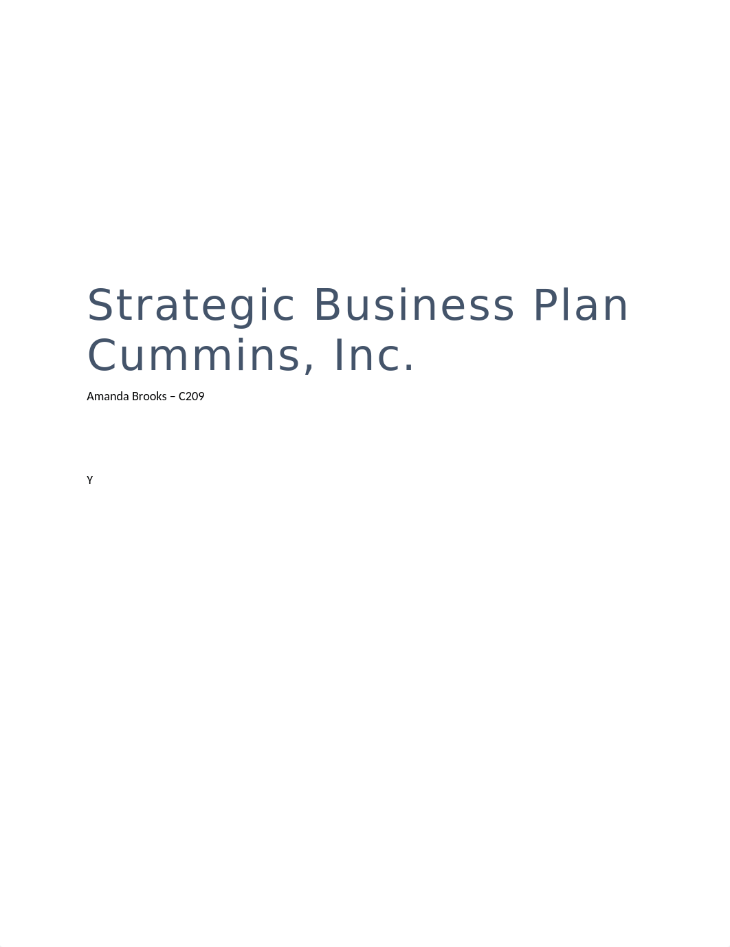 Cummins Business Plan - C209 Task 2.docx_dy7oqrn11b7_page1