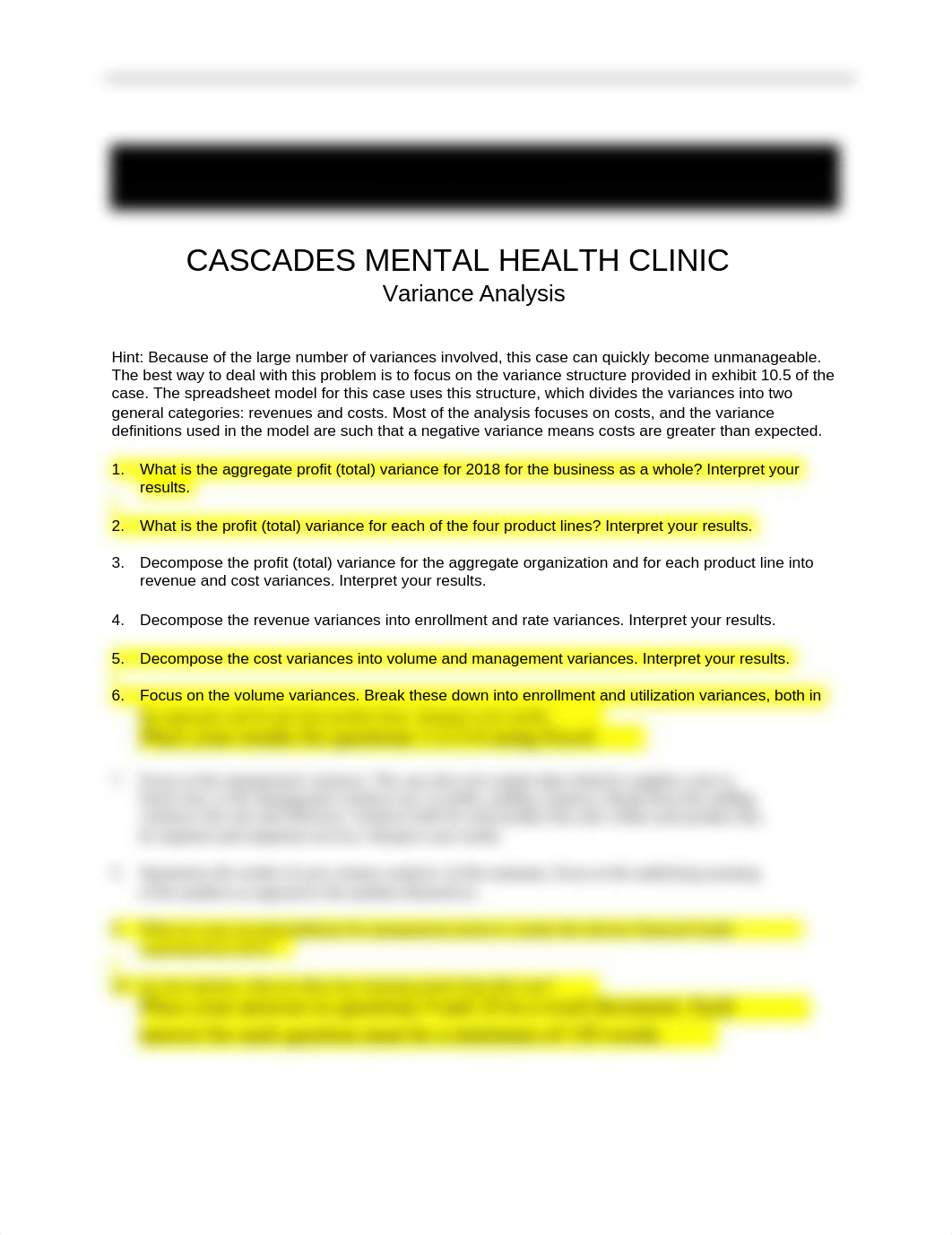 Case 10 Cascade Mental Health Clinic Questions 6th edition (2).docx_dy7trv2elly_page1