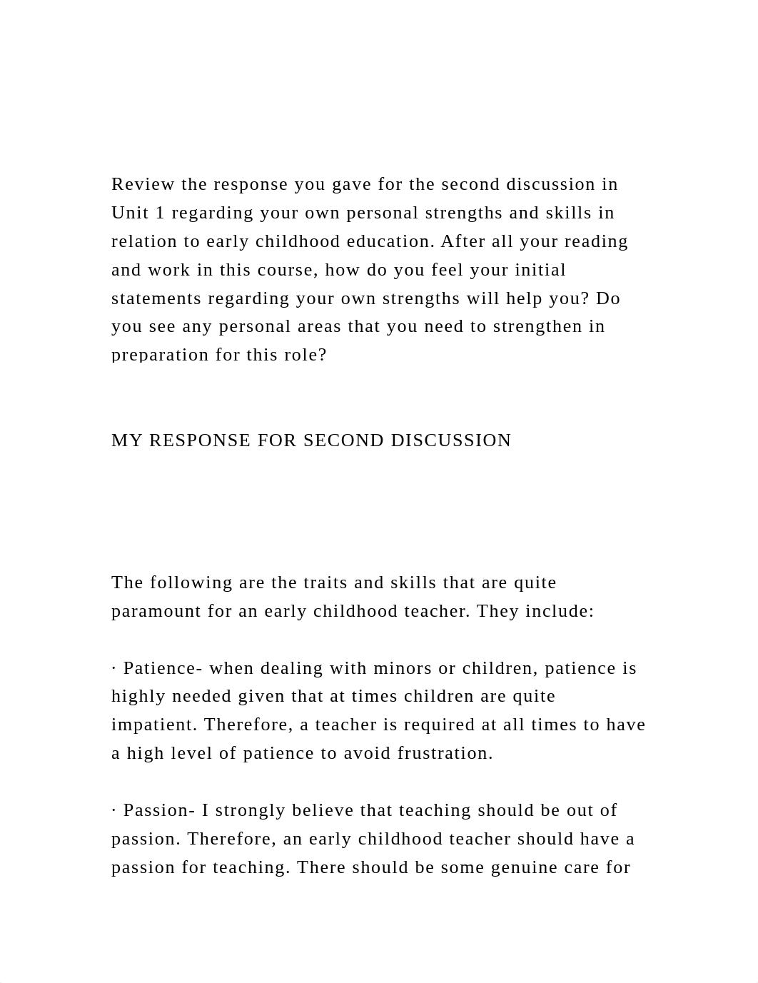 Review the response you gave for the second discussion in Unit 1.docx_dy88r2nv6ai_page2