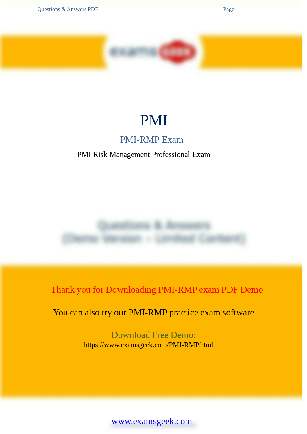 Professional PMI-RMP Exam - Recommendations_dy8hutyhhai_page1