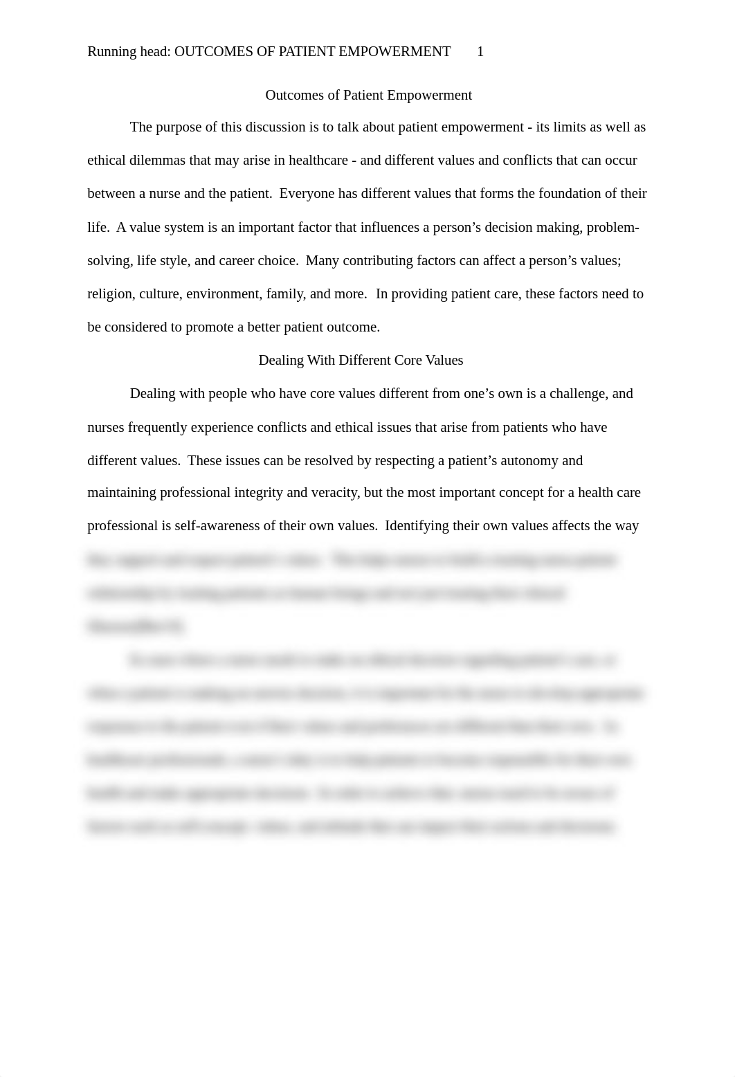 M4 A7 DB OUTCOMES OF PATIENT EMPOWERMENT.docx_dy8ljr423g9_page1