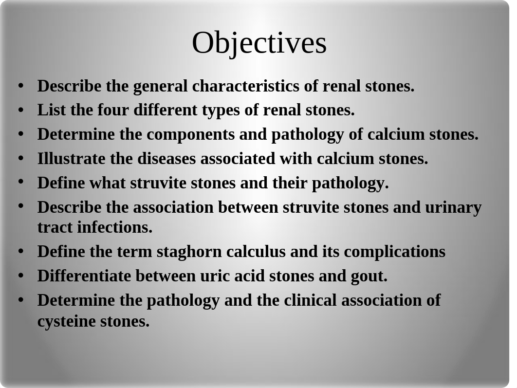 1.7 Pathology Nephrolithiasis and Urinary Tract.pptx_dy8wk6a9r0c_page2