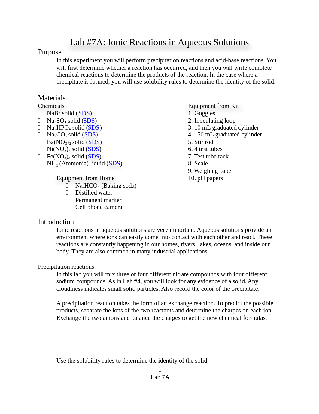 Lab #7A  Ionic Reactions in Aqueous Solns-Modified.doc_dy8wr06mx80_page1