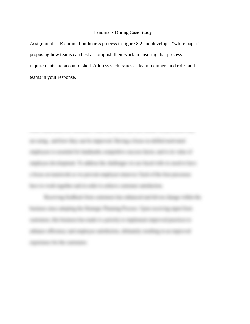 MGT 3700 Landmark Dining Case study.docx_dy8z1tvzubc_page1