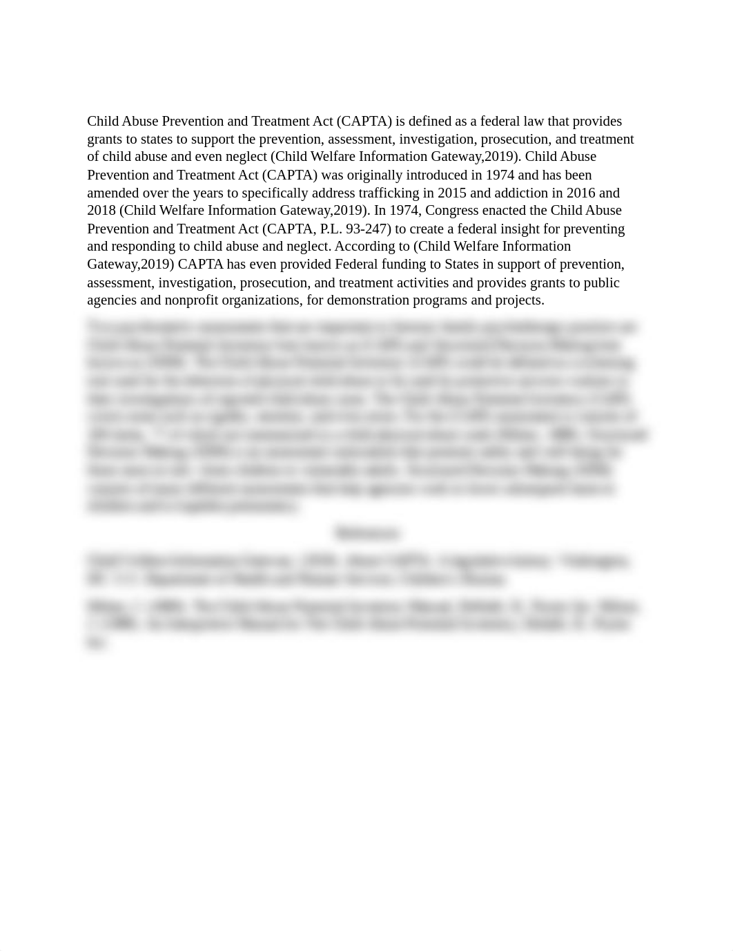 7-1 Discussion Child Abuse Law, Trauma, and Custody Assessments.docx_dy8zh59ows0_page1