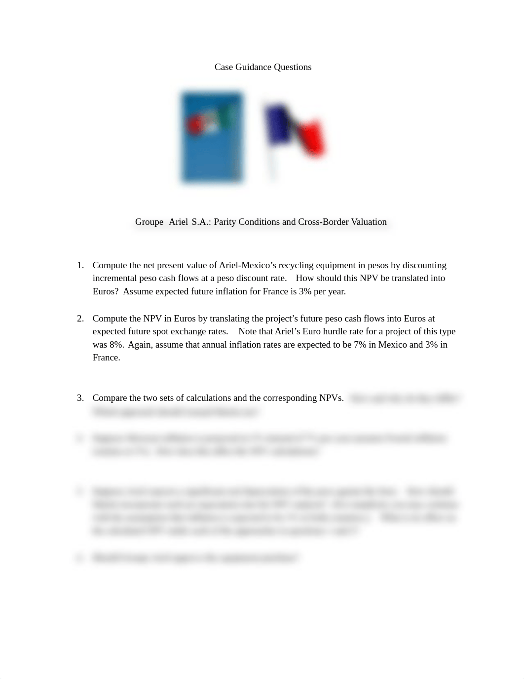 Groupe Ariel SA Case Guidance Questions.docx_dy91ejixs6p_page1