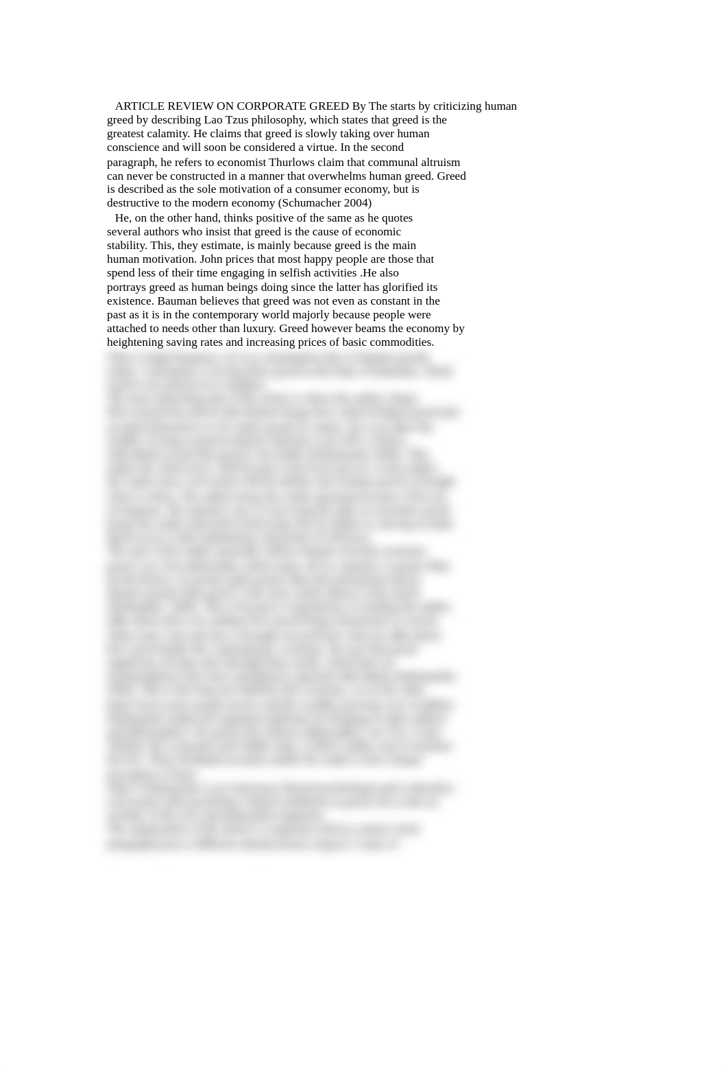 In Greed We Trust by John Schumaker essay.doc_dy942hkatc6_page1