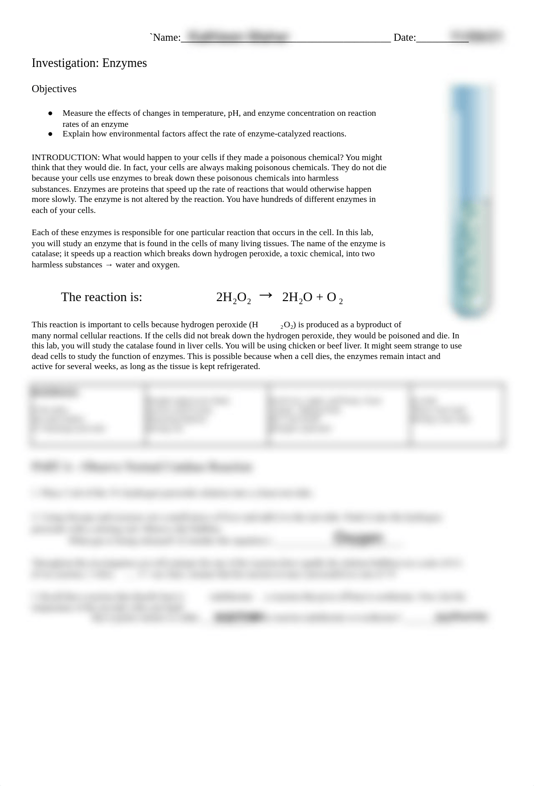 Lab_ Enzymes and Hydrogen Peroxide - CER.pdf_dy98ar6jkz5_page1