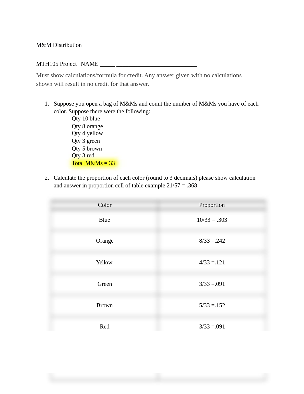 MTH105 Project #2 Fall 2021 M&M Distribution.docx_dy9emusqlpd_page1