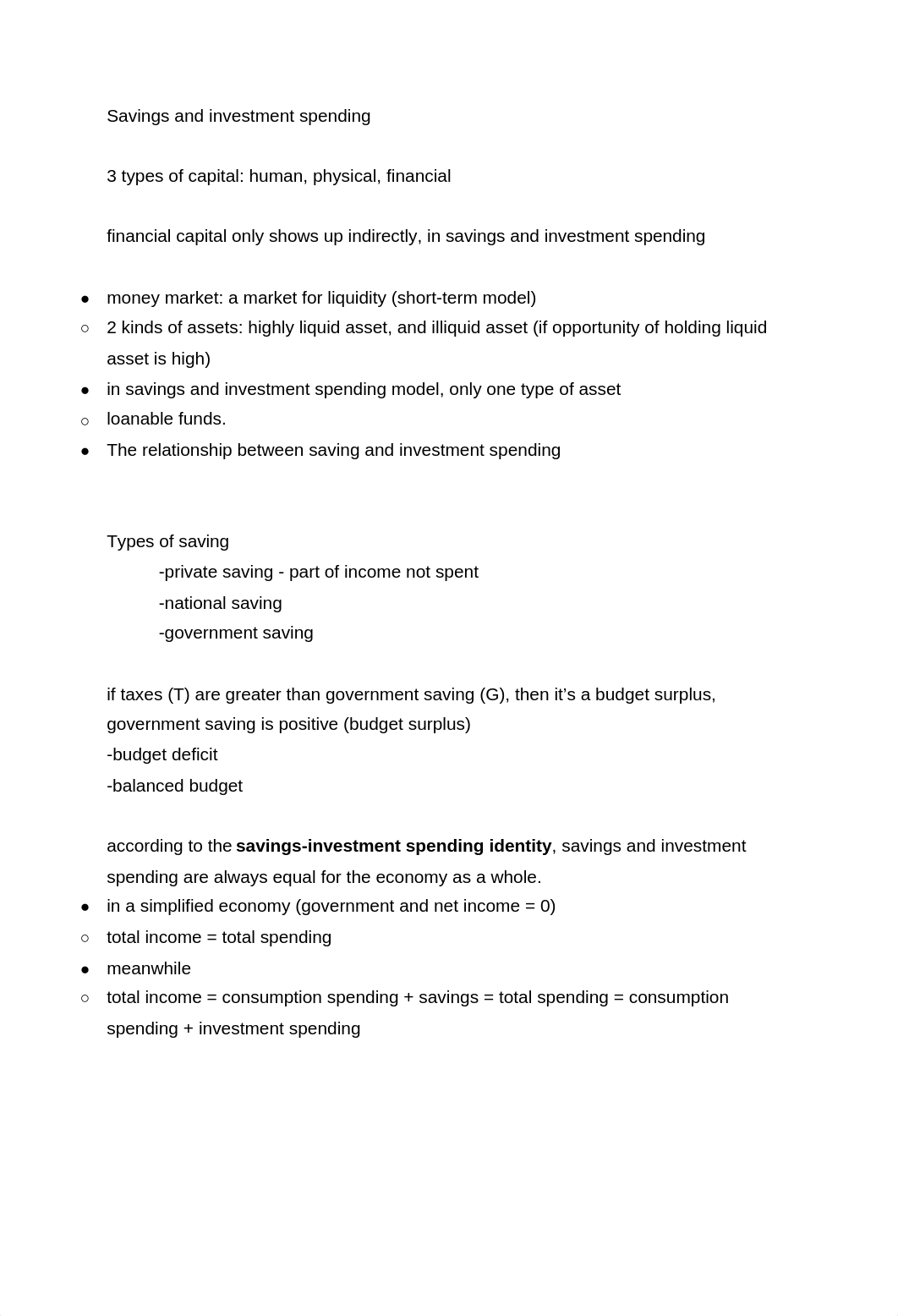 Macroeconomics - Savings and Investment Spending Notes_dy9fqzkijdm_page1