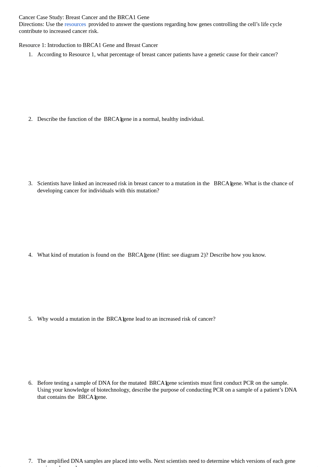 _Cancer and the BRCA1 Gene.pdf_dy9fsffd4j3_page1