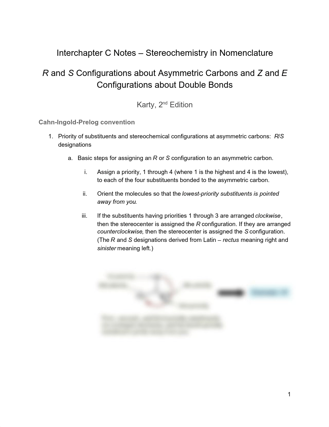 Interchapter C Notes - Stereochemistry in Nomenclature.pdf_dy9sq35n98o_page1