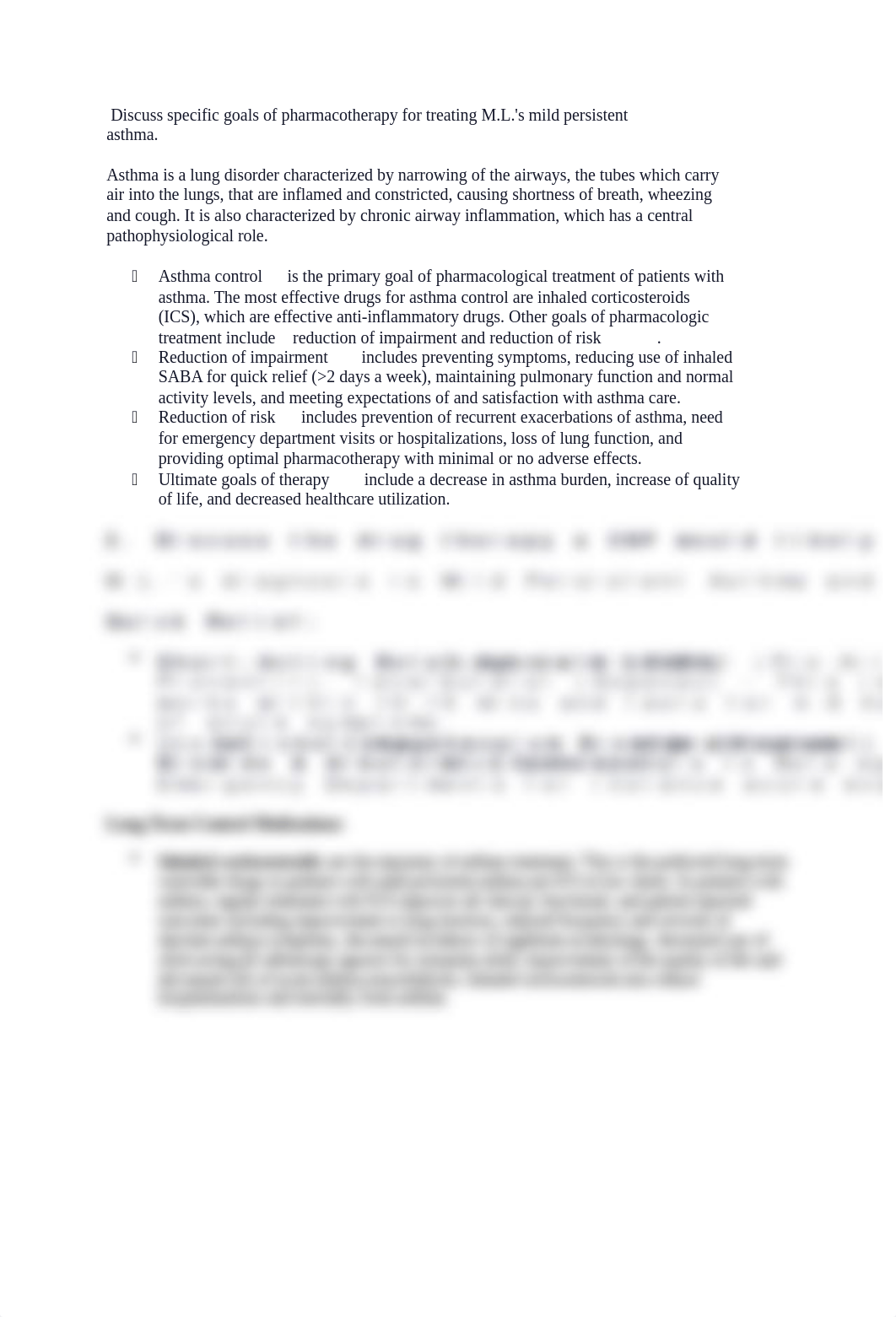 Discuss specific goals of pharmacotherapy for treating M.docx_dya0qaujjwm_page1