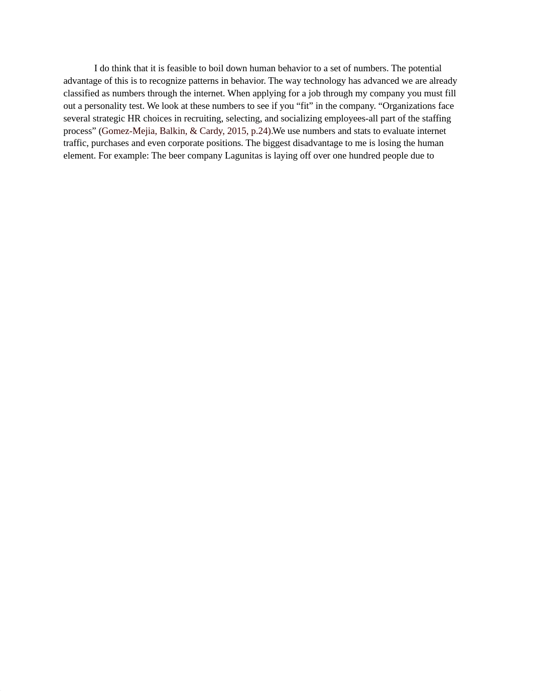 I do think that it is feasible to boil down human behavior to a set of numbers.docx_dya6896wc30_page1