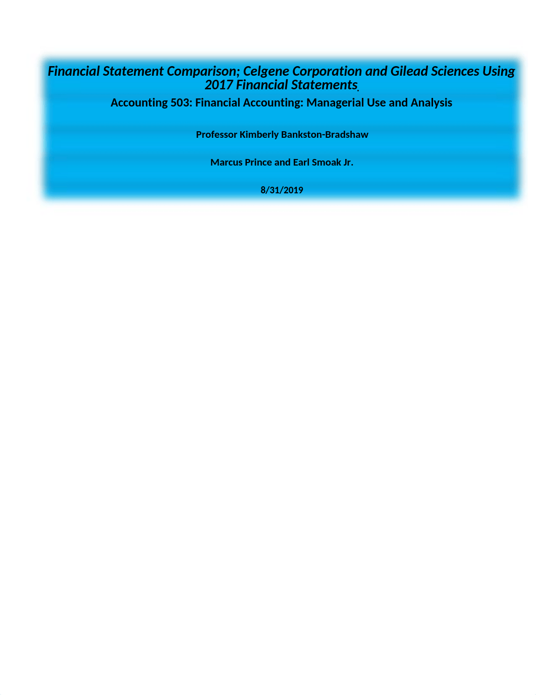 GILEAD SCIENCES INC vs CELGENE CORP Assignment 08 31 2019.xlsx_dyadjfnped4_page1