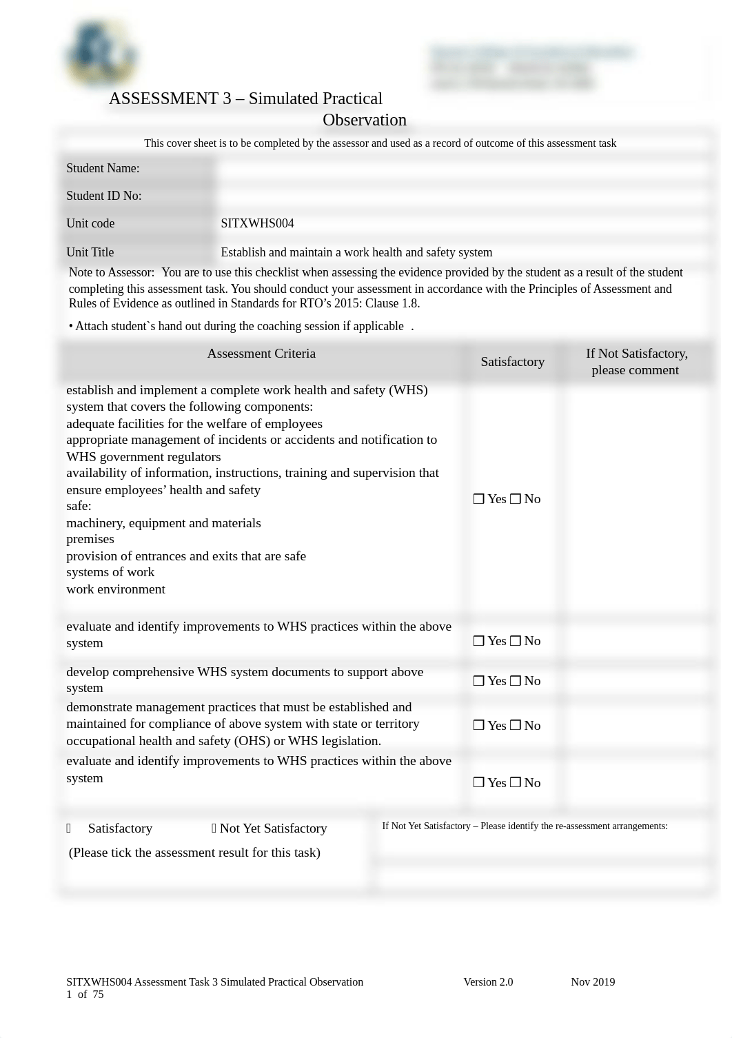 SITXWHS004 Assessment Task 3 Simulated Practical Observation.docx_dyaezkghja9_page1