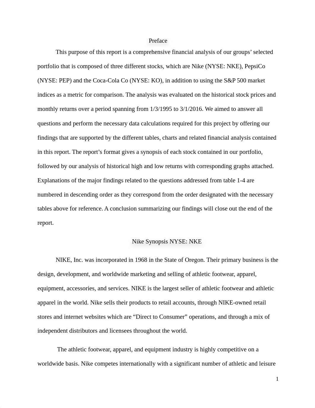 Stock Portfolio Analysis Report graphs at end .docx_dyaf62w4i42_page2