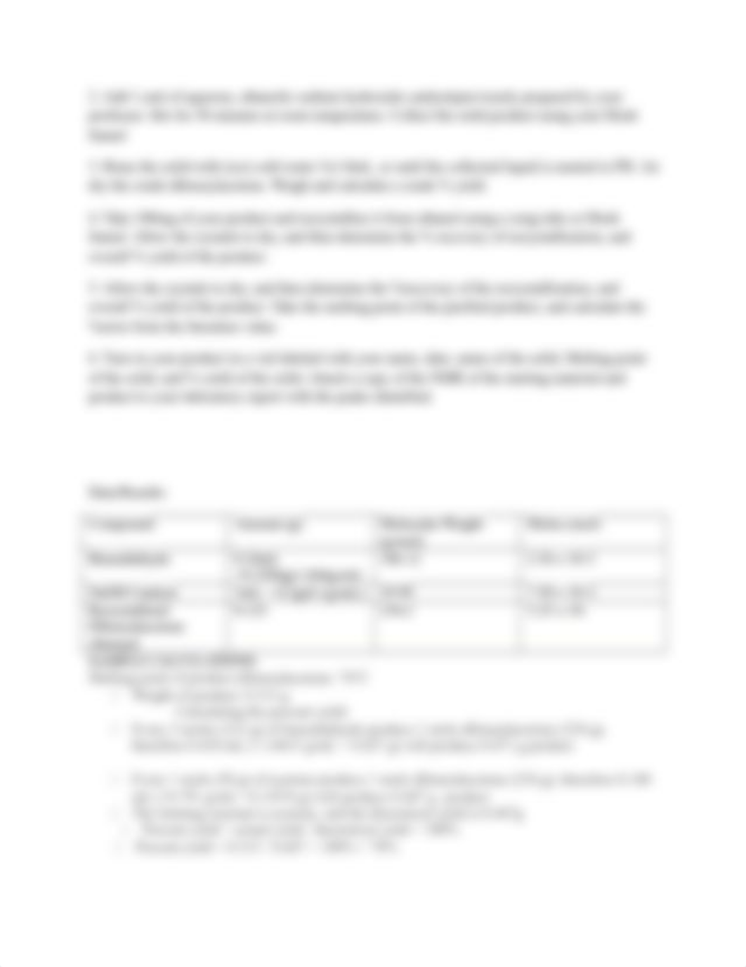 Chem Lab Aldol Condensation Dibenzalacetone.docx_dyan7bk4s14_page3