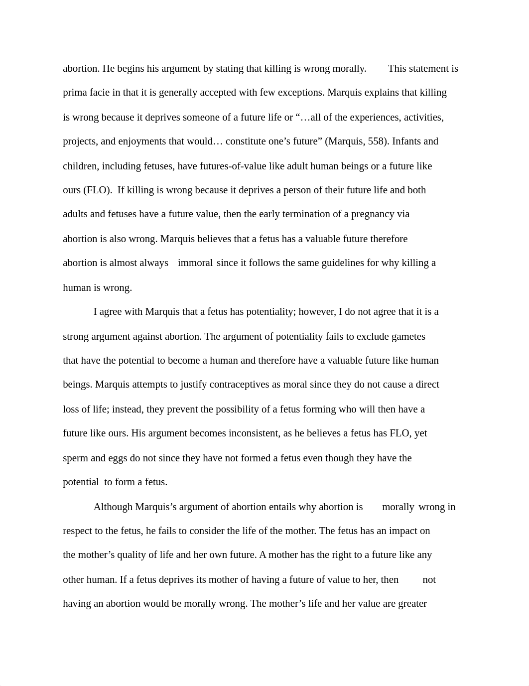 Morality of abortion - PHI210.docx_dyaoq7muj0u_page2