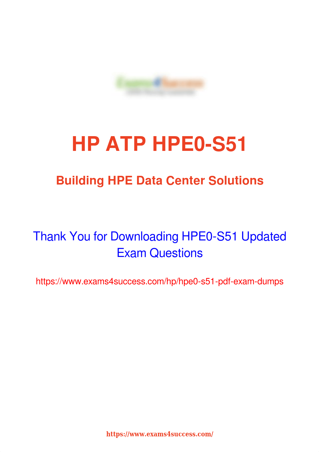 HP HPE0-S51 Exam Advice - Right Preparation Method.pdf_dyaqnv1o7ap_page1