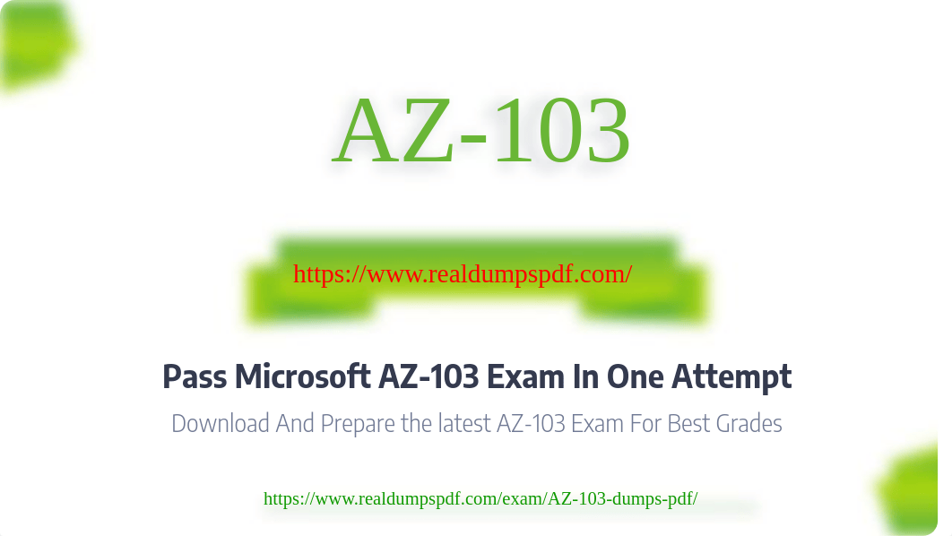 AZ-103 dumps - Microsoft AZ-103 PDF Questions.pdf_dyau27knhvr_page4