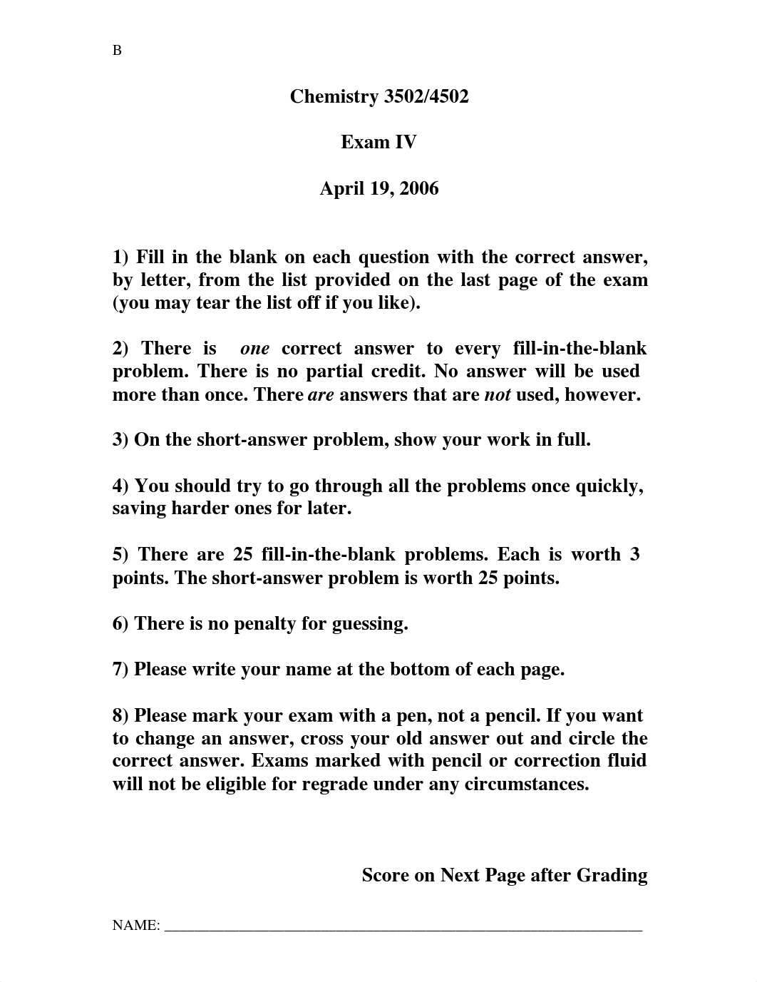 Exam 4B on Quantum Mechanics_dybecpo221c_page1