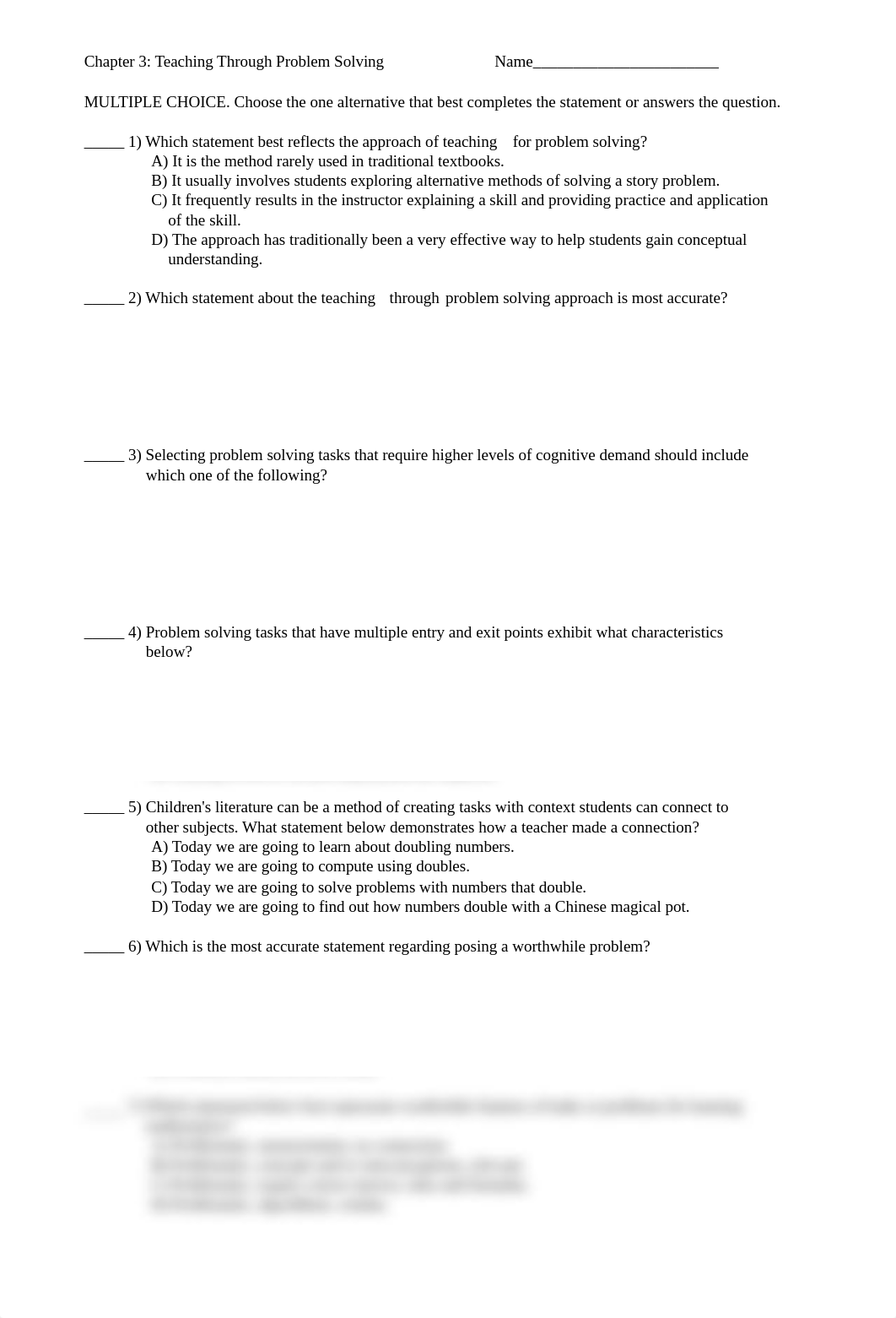 Teaching Math Developmentally-ISBN-13 978-0134802084-Ch.3-Teaching Through Problem Solving [QUIZ and_dybf1qzmnvg_page1