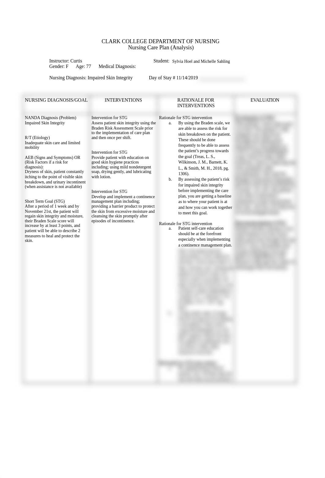 Impaired Skin Integrity.Sahling.Final.docx_dyc6u03ce7h_page1