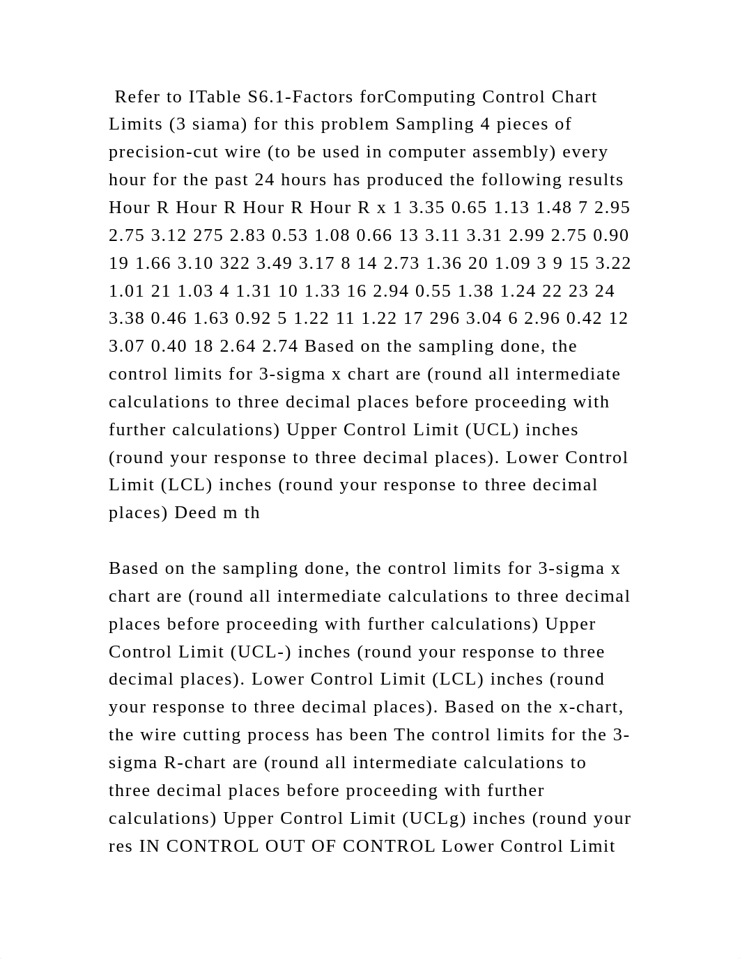 Refer to ITable S6.1-Factors forComputing Control Chart Limits (3 sia.docx_dycg5mak1xt_page2