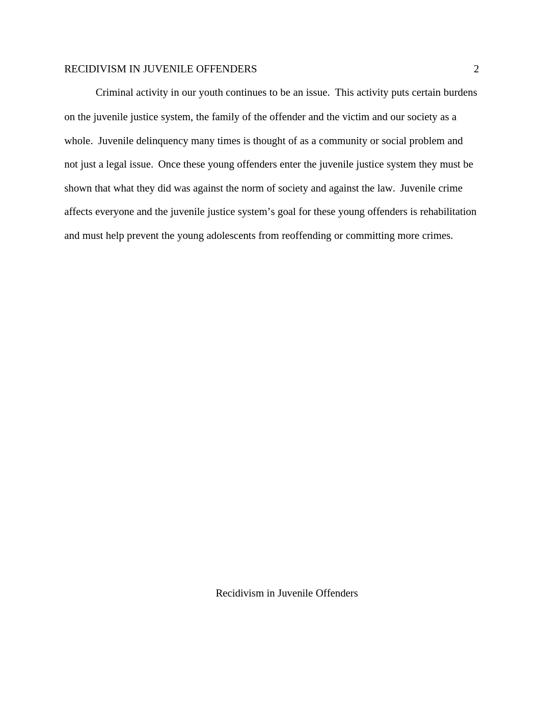 ABurchett CJC 310 Final Paper Juvenile Recidivism.doc_dycrlw3141a_page2