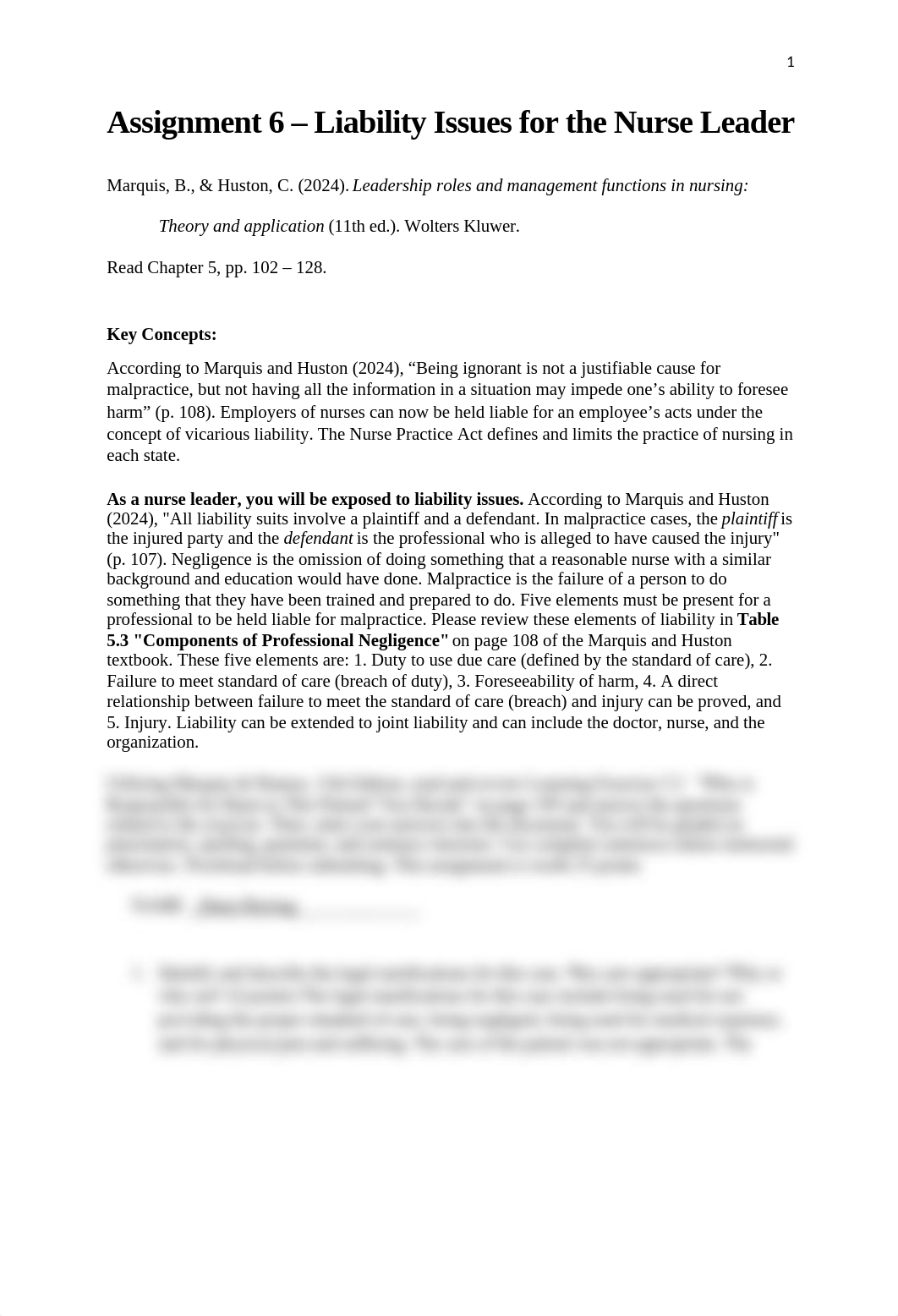 Assignment 6 Liability Issues for the Nurse Leader-4 (AutoRecovered).docx_dycsrbivghw_page1