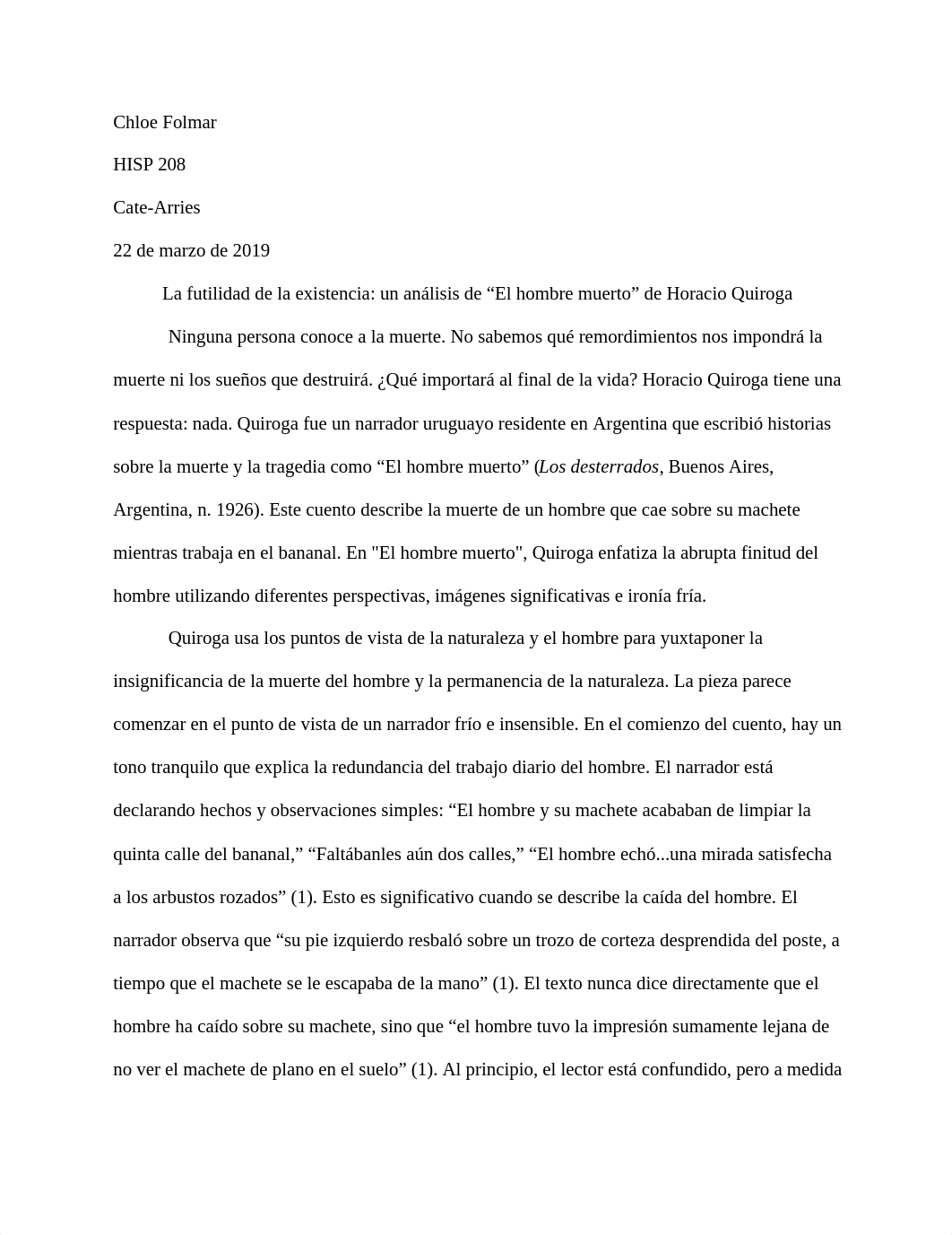 Essay_ Un análisis de "El hombre muerto" de Horacio Quiroga.docx_dyctxqr21sn_page1