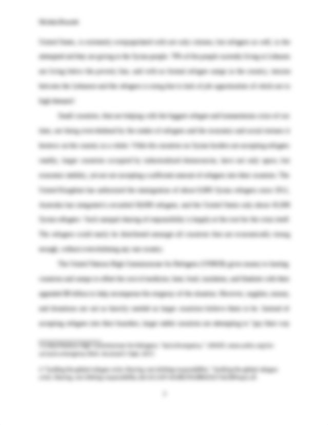 Global Issue Essay Refugee Crisis in Syria.docx_dyd1ynih8uy_page2