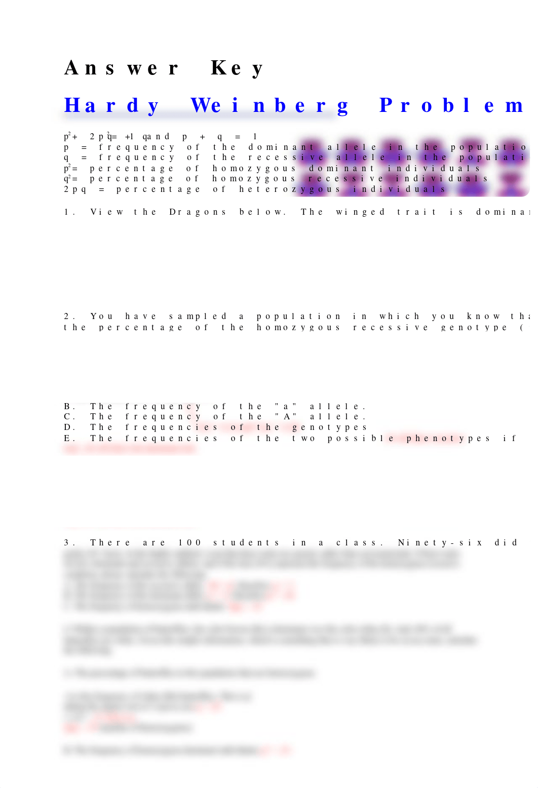 Hardy Weinberg Problem Set KEY.docx_dyda9cphdle_page1