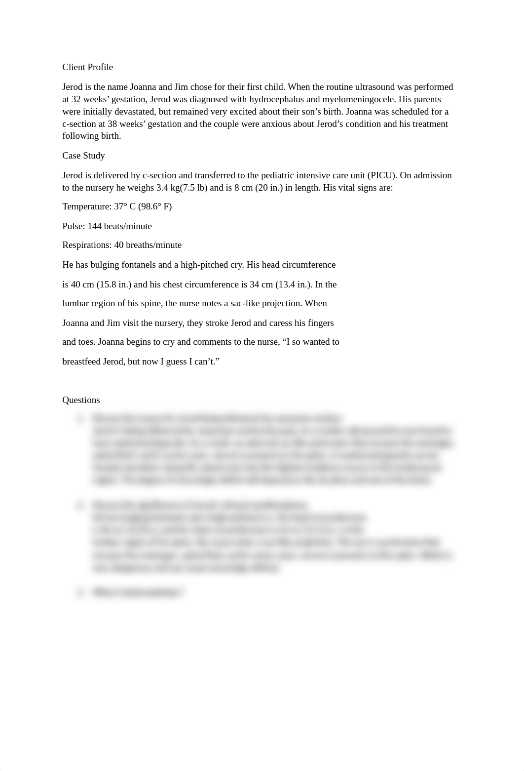 Myelomeningocele and hydrocephalus case study.docx_dydl9zj7rke_page1