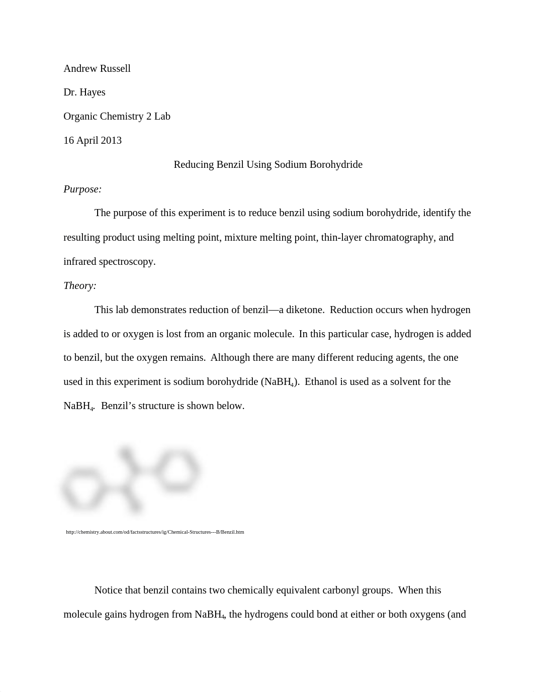 Formal Lab Report-Reducing Benzil_dydqepai9kw_page1