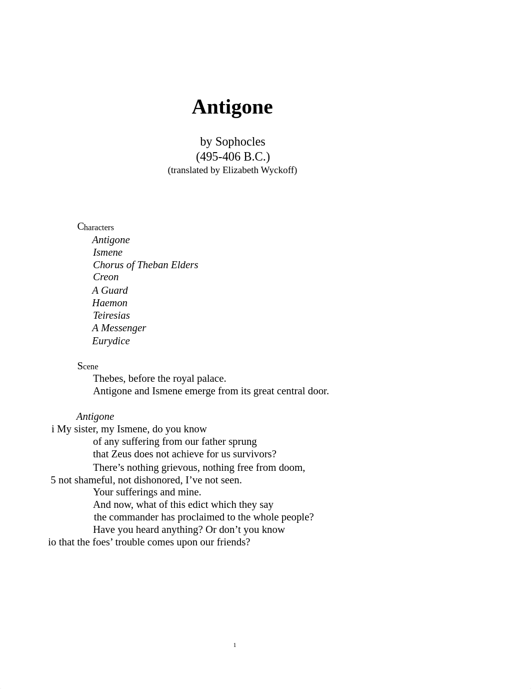 Week 1_Sophocles Antigone to read (1).pdf_dydro0c1jhz_page1