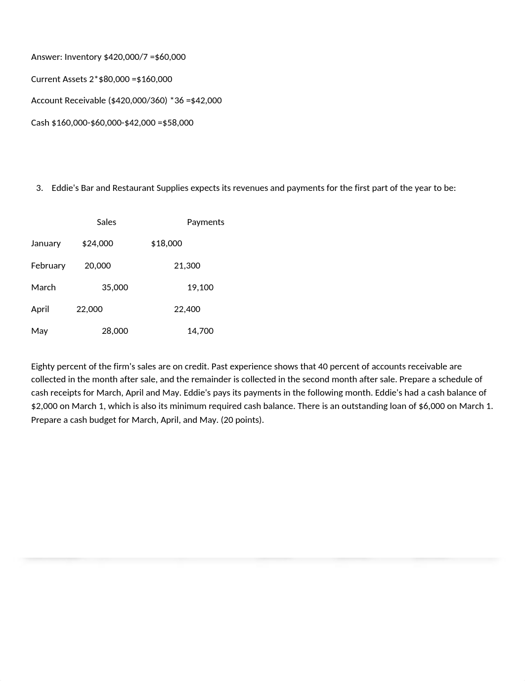 Business Finance. Exam 1. Dr. Robert Kamkwalala. S_dydss13gss3_page3