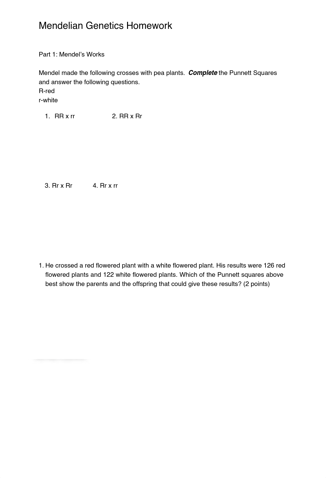 Mendelian Genetics Homework (Punnett squares).pdf_dye2kockuus_page1