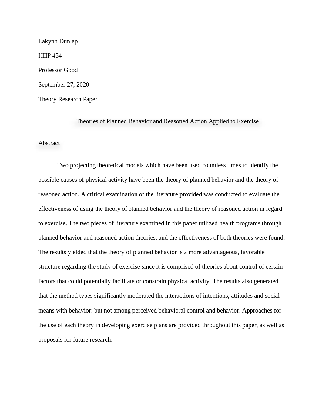 Theories of Planned Behavior and Reasoned Action Applied to Exercise .docx_dye88z08cf7_page1