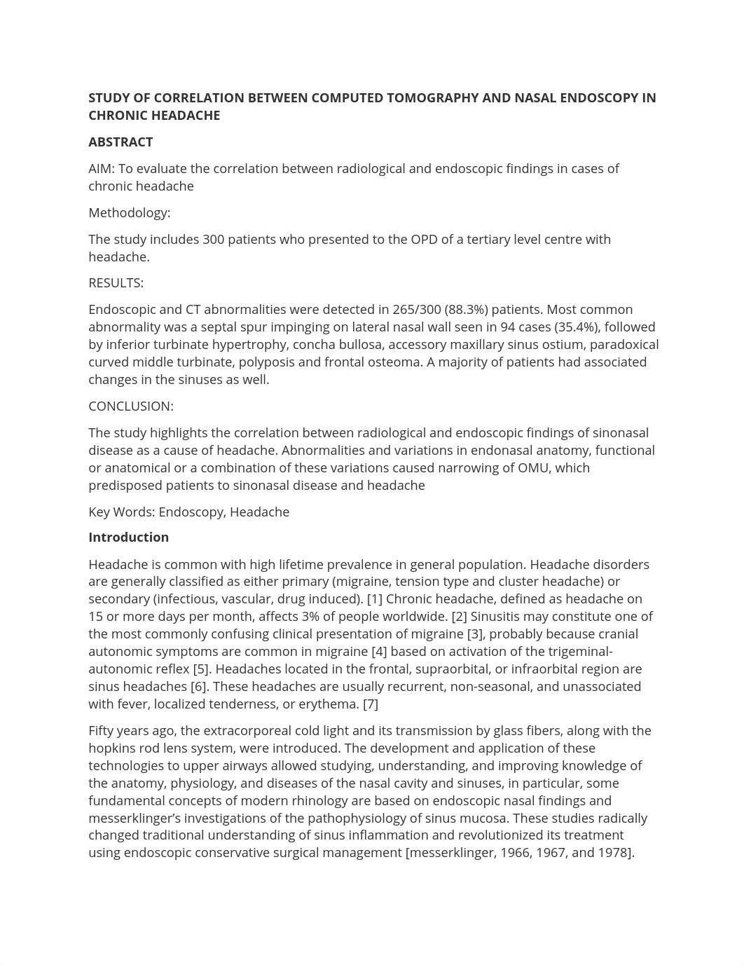 STUDY OF CORRELATION BETWEEN COMPUTED TOMOGRAPHY AND NASAL ENDOSCOPY IN CHRONIC HEADACHE.docx_dyejkxmi3o1_page1